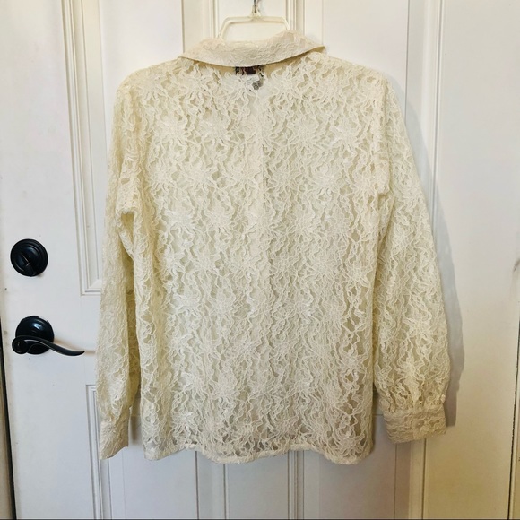 Victor Costa Ocassion Lace Longsleeves Small - Picture 5 of 7